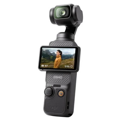 Câmera DJI Osmo Pocket 3 Preta 4K Estabilizada